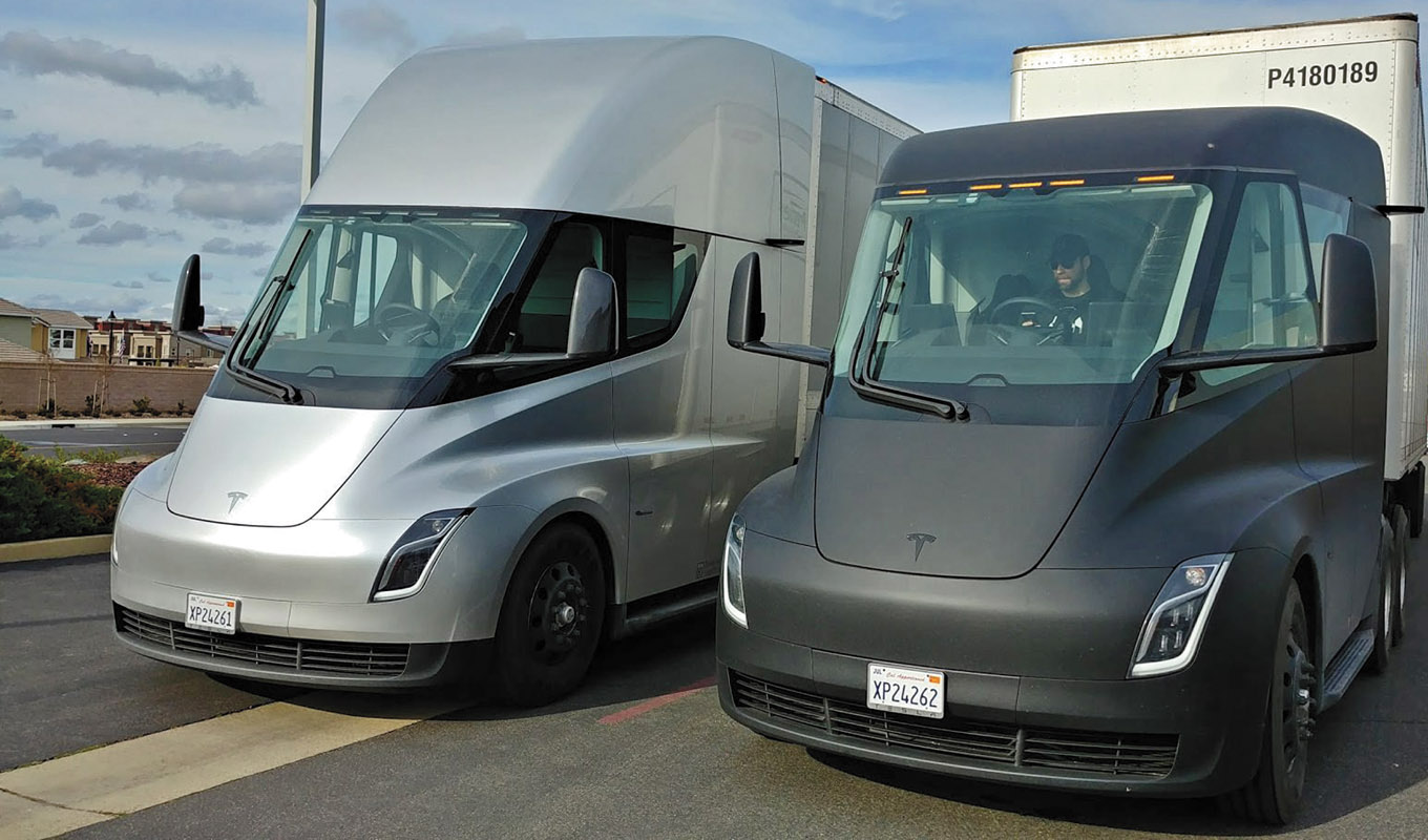 Вантажні електромобілі компанії Tesla