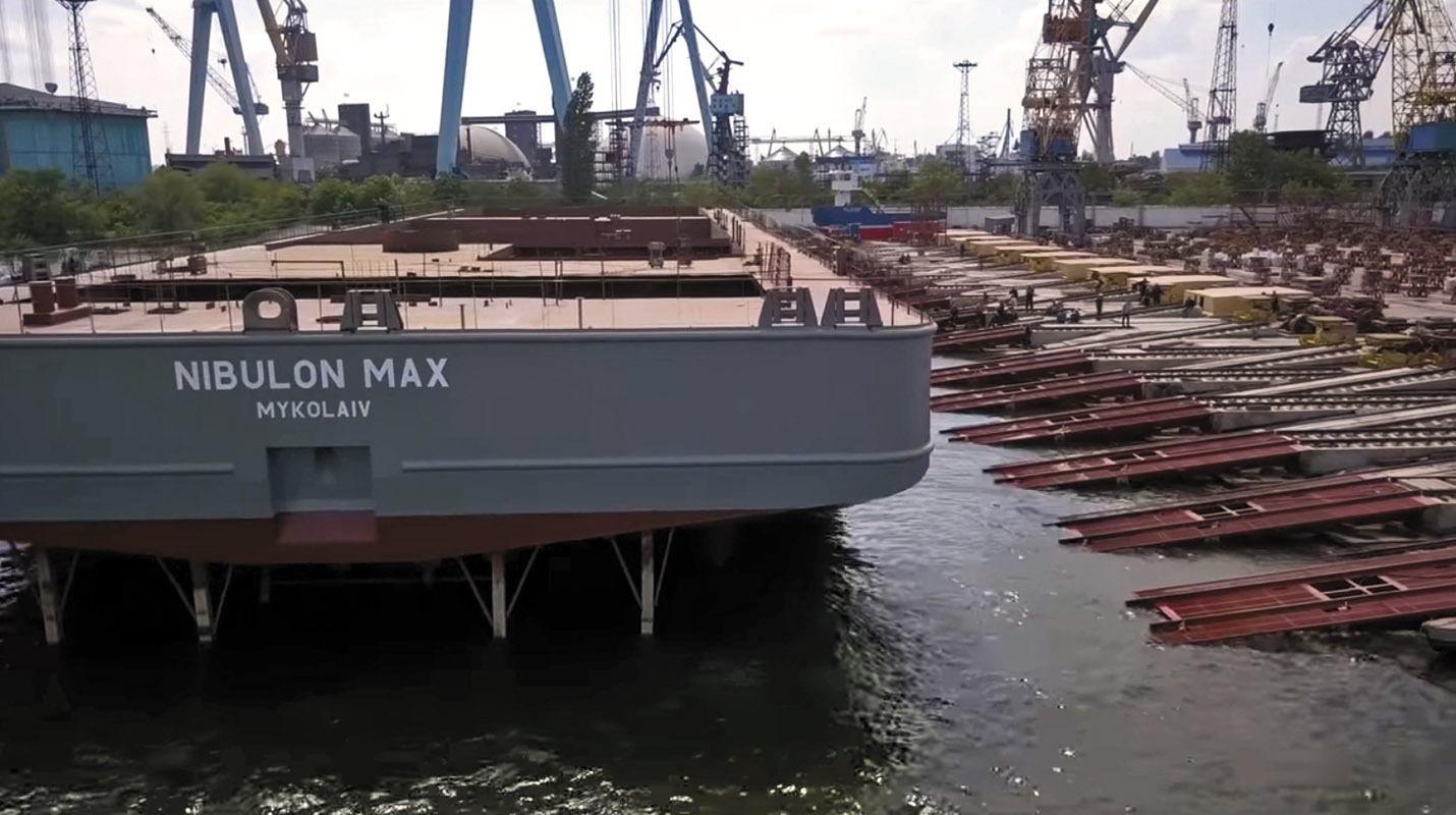 Будівництво судна такого класу — це абсолютно новий вищий рівень суднобудівних потужностей компанії «НІБУЛОН»